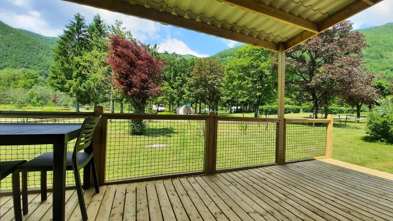 Le Valserine - Camping Eco Responsable Chezery-Forens